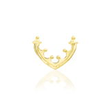 Anya – 14K Gold Threadless End