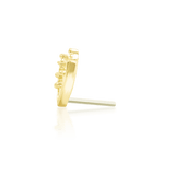 Anya – 14K Gold Threadless End