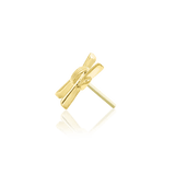 BARB-ARA 14K GOLD - THREADLESS END piercing-zone.com