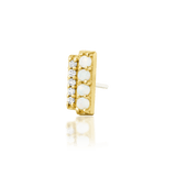 Close-Up of Bartlett’s Radiant Cluster Design – Yellow Gold