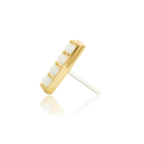 Bartlett Styled in Tragus Piercing – Delicate Ear Stack