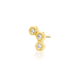 BUZZIN'-14K GOLD piercing-zone.com