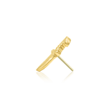 CUT ABOVE 14K GOLD  - THREADLESS END piercing-zone.com