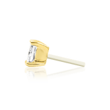 Diamond Princess Threadless End – 14K Gold & Lab-Grown Diamond