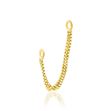 Double Box Chain – 14K Gold