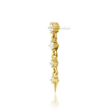 Top-down image of Geraldine – precise geometry and soft diamond light