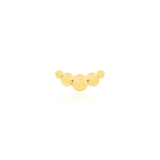 CROISSANT-14K GOLD piercing-zone.com