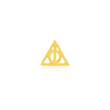 DEATHLY HALLOWS-14K GOLD piercing-zone.com