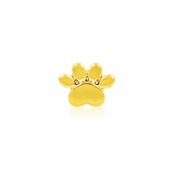 SOLID GOLD DOG PAW-14K GOLD piercing-zone.com