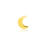 GOLD MOON-14K GOLD piercing-zone.com