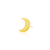 GOLD MOON-14K GOLD piercing-zone.com