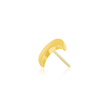 GOLD MOON-14K GOLD piercing-zone.com