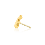 JUNI-PURR GOLD 14K  - THREADLESS END piercing-zone.com
