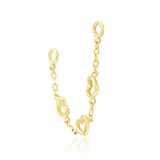 Lots of Love Chains – 14K Gold Charm