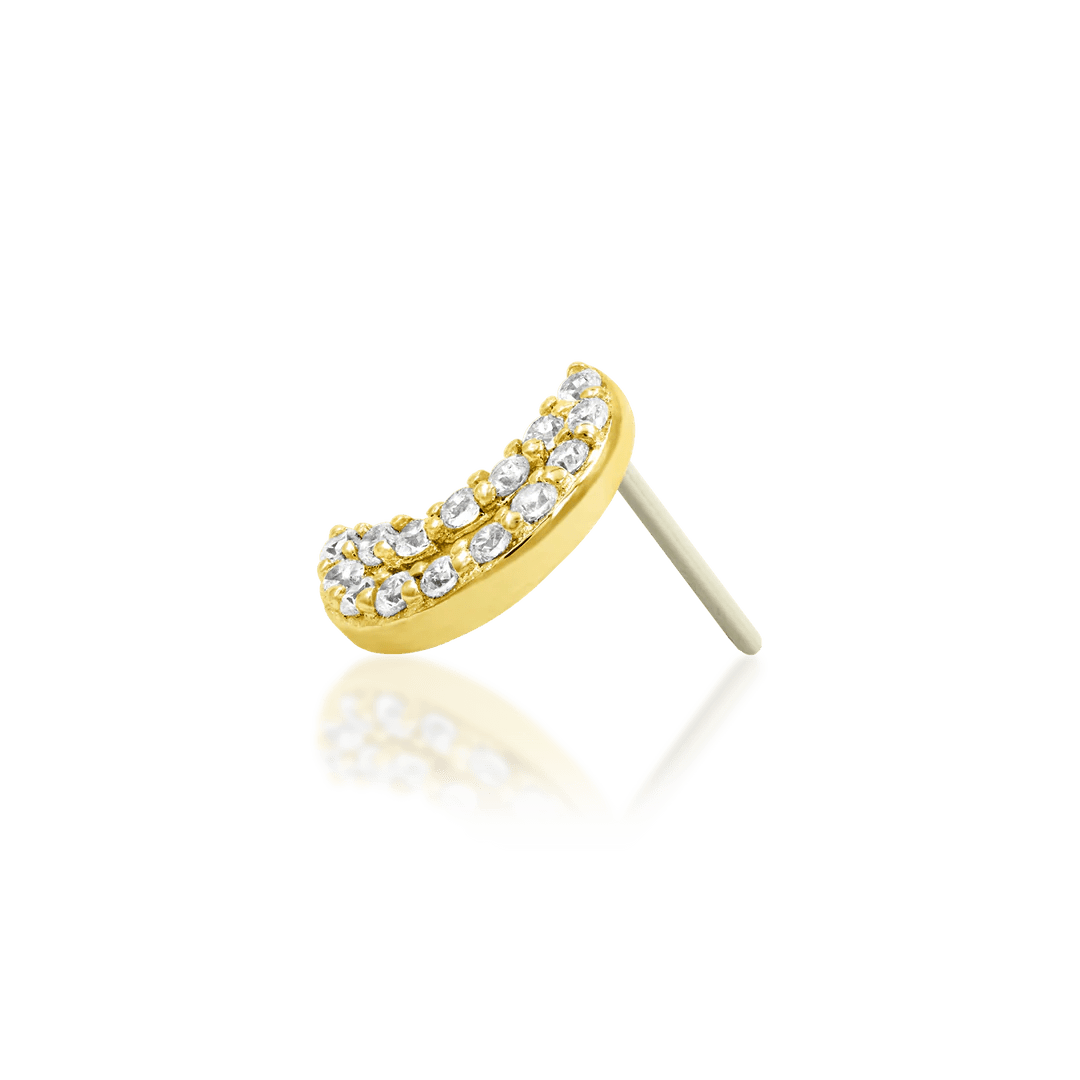 LUNAR-14K GOLD piercing-zone.com