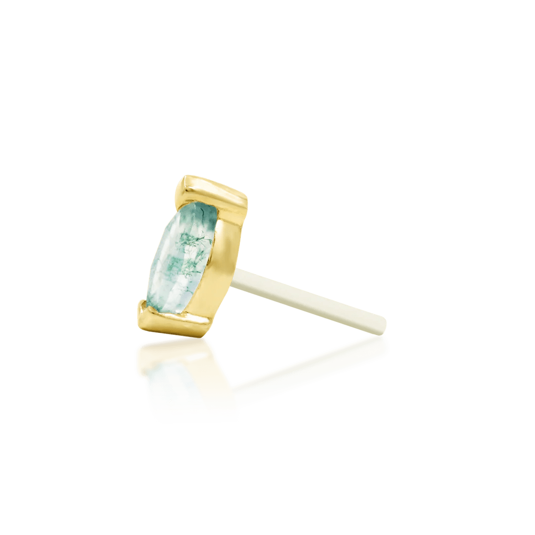 MARQUISE MOSS - 14K GOLD piercing-zone.com