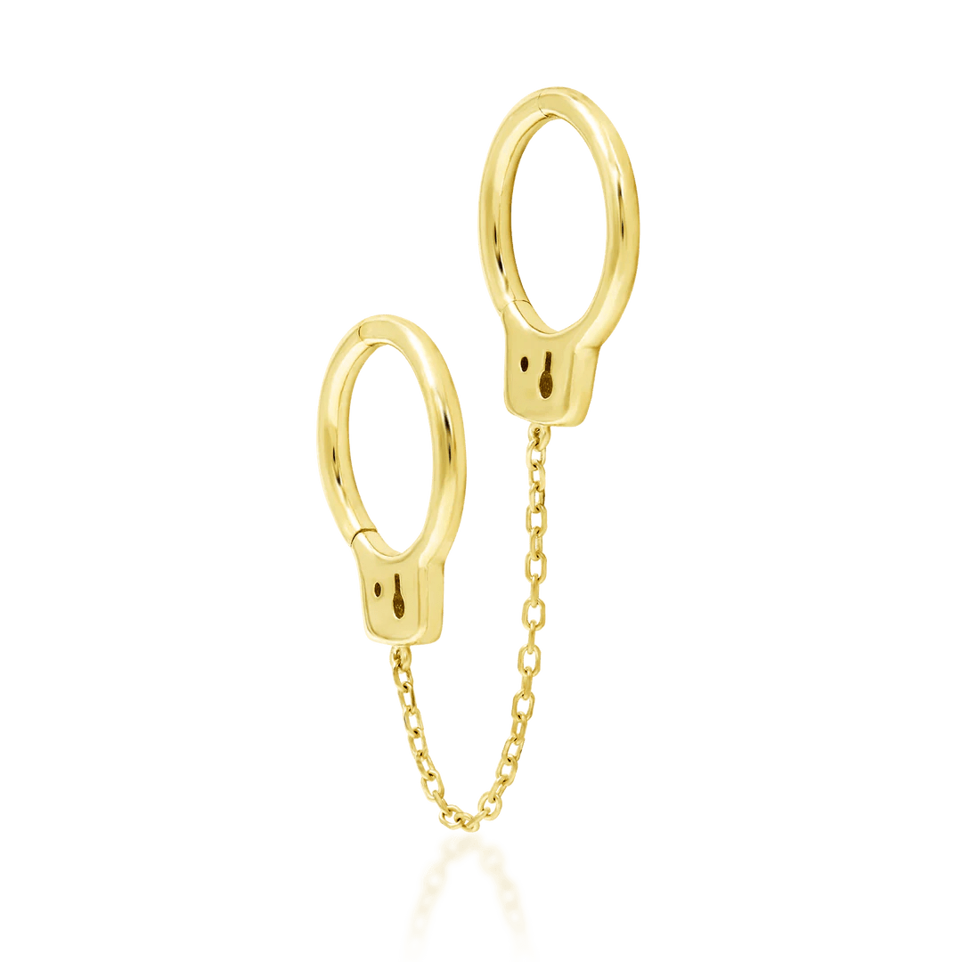 Mine Now – 14K Gold Double Clicker Ring Set