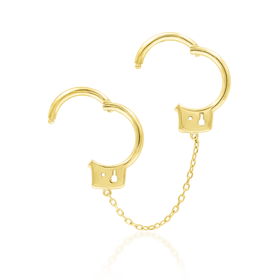 Mine Now – 14K Gold Double Clicker Ring Set