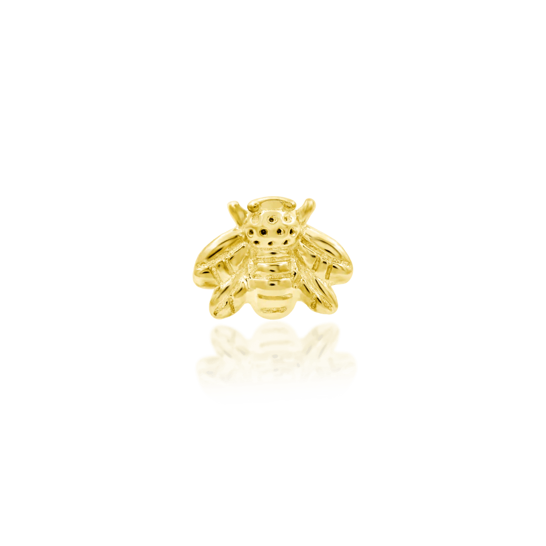 MINI BEE-14K GOLD piercing-zone.com