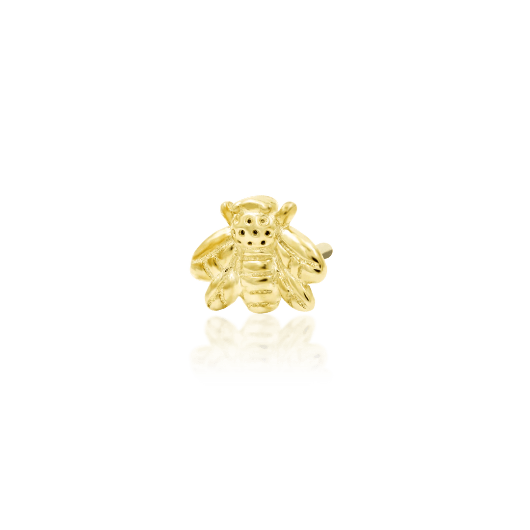 MINI BEE-14K GOLD piercing-zone.com