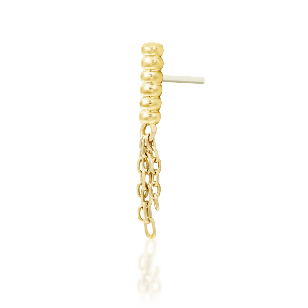 Mistress – 14K Gold Threadless End
