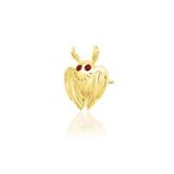 MOTHMAN 14K GOLD  - THREADLESS END piercing-zone.com