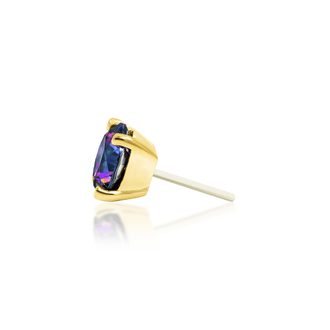 MYSTIC PRONG-SET - 14K GOLD piercing-zone.com