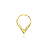 Penny Seam Ring - 14K Gold 