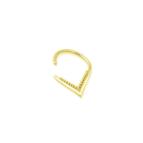 Penny Seam Ring - 14K Gold 