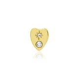 PLANCHETTE GOLD 14K  - THREADLESS END piercing-zone.com