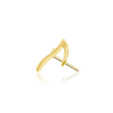 SCYTHE 14K GOLD - THREADLESS END piercing-zone.com