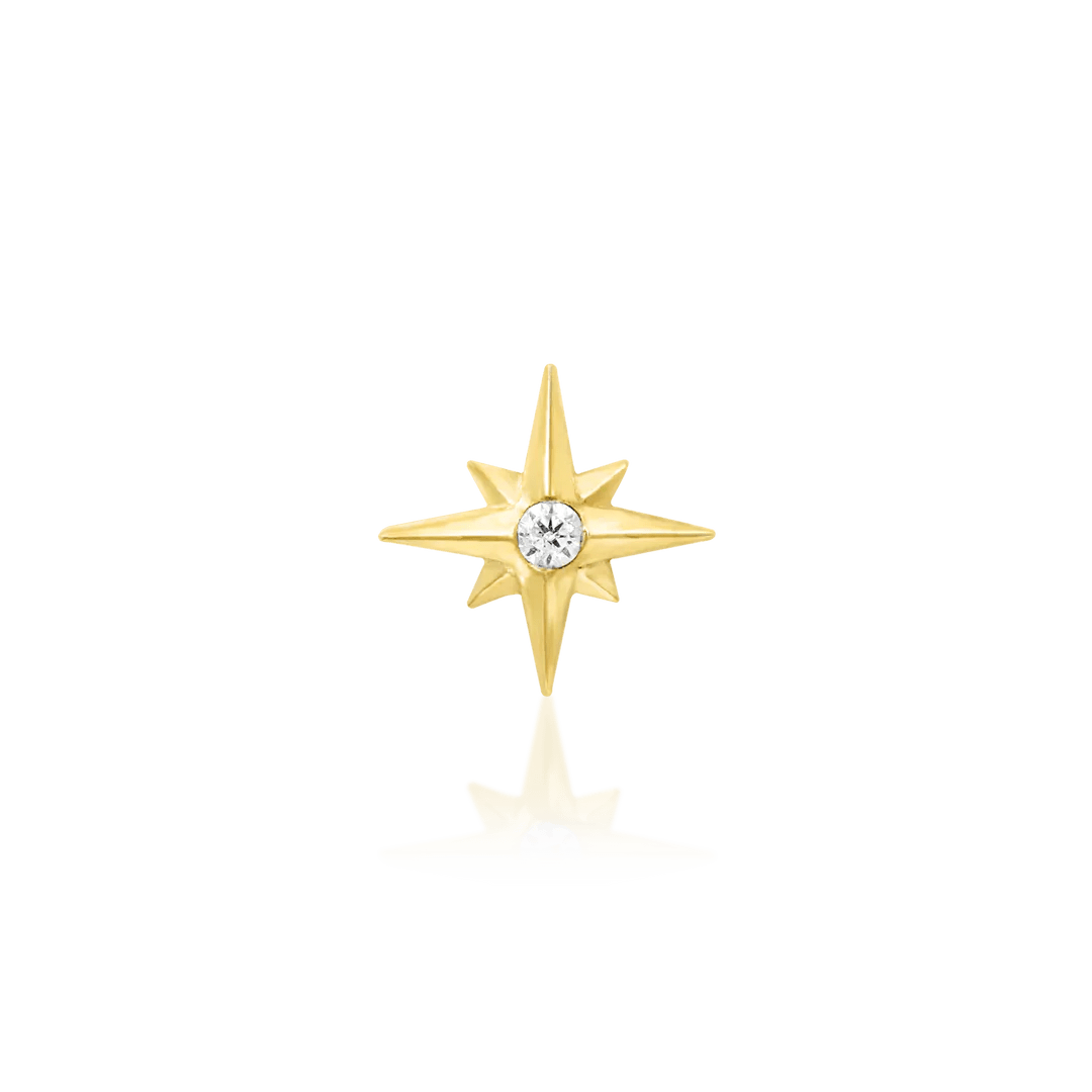 STELLA-14K GOLD piercing-zone.com