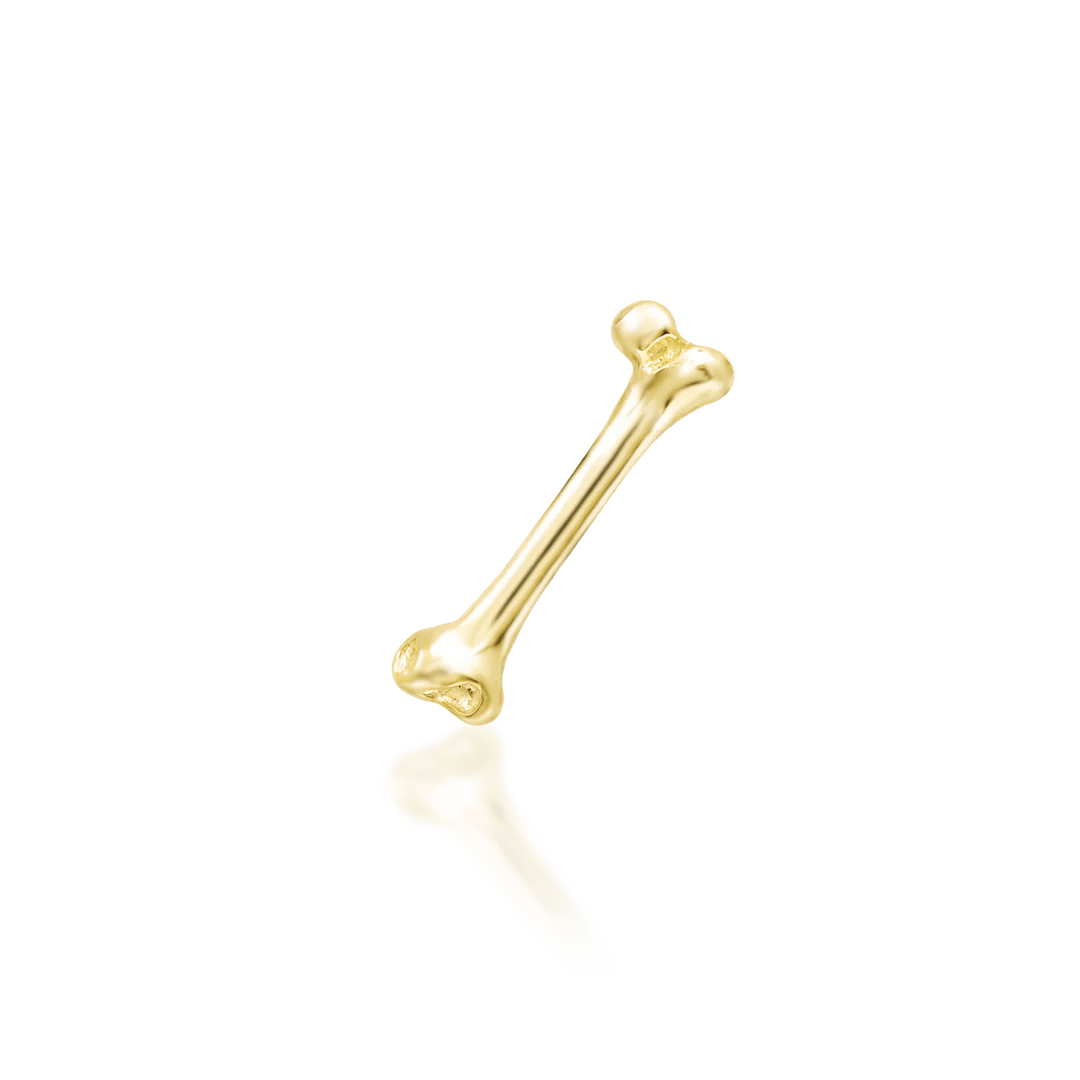 Thighbone – 14K Gold Threadless End