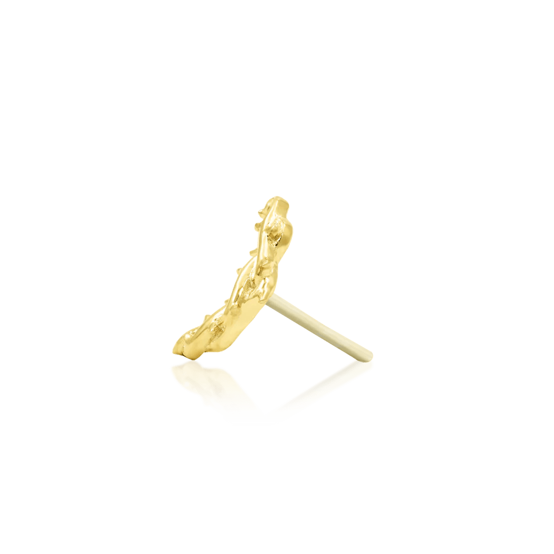 THORN ARC GOLD 14K  - THREADLESS END piercing-zone.com