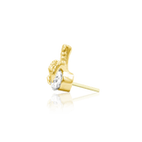 TIAMAT 14K GOLD - THREADLESS END piercing-zone.com