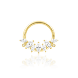 Winter Seam Ring - 14K Gold 