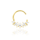 Winter Seam Ring - 14K Gold 