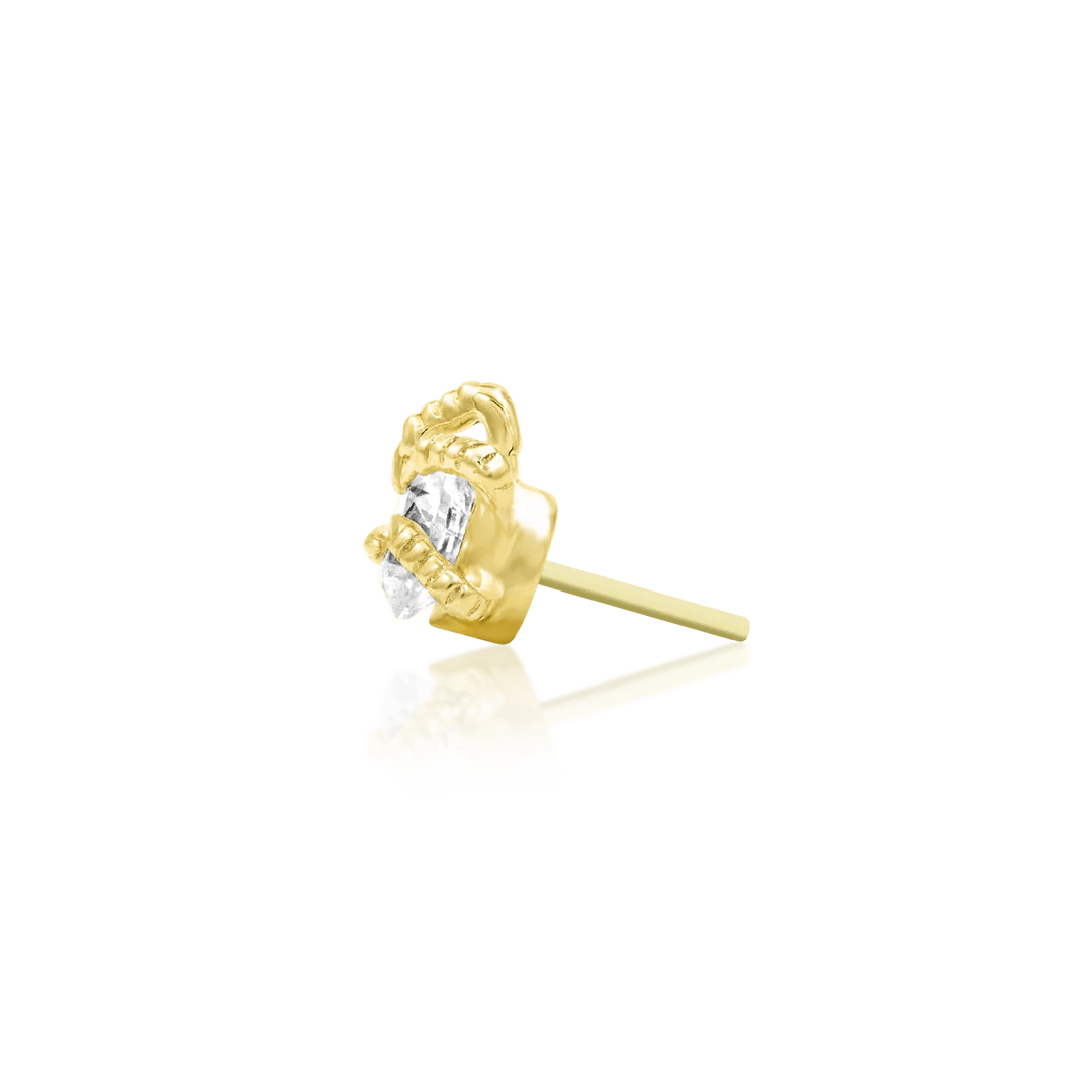 WYVERN - 14K GOLD - THREADLESS END piercing-zone.com