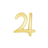 Jupiter Symbol – 14K/18K Gold Flat Threadless End - piercing - zone.com