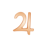 Jupiter Symbol – 14K/18K Gold Flat Threadless End - piercing - zone.com