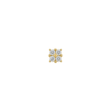 Kalos Kagathos - 18K Gold Gem Threadless/Threaded End - piercing-zone.com