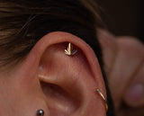 Goldleaf – 14K Gold Threadless End