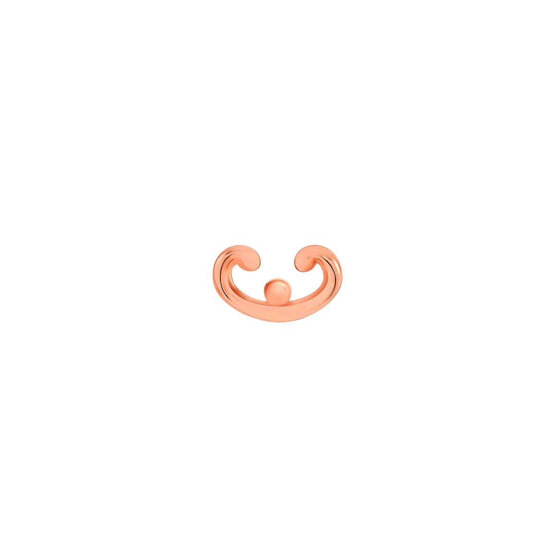 Kari – 14K Gold Threadless End - piercing - zone.com