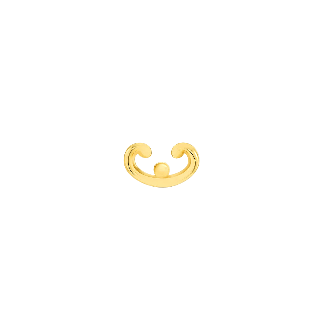 Kari – 14K Gold Threadless End - piercing - zone.com