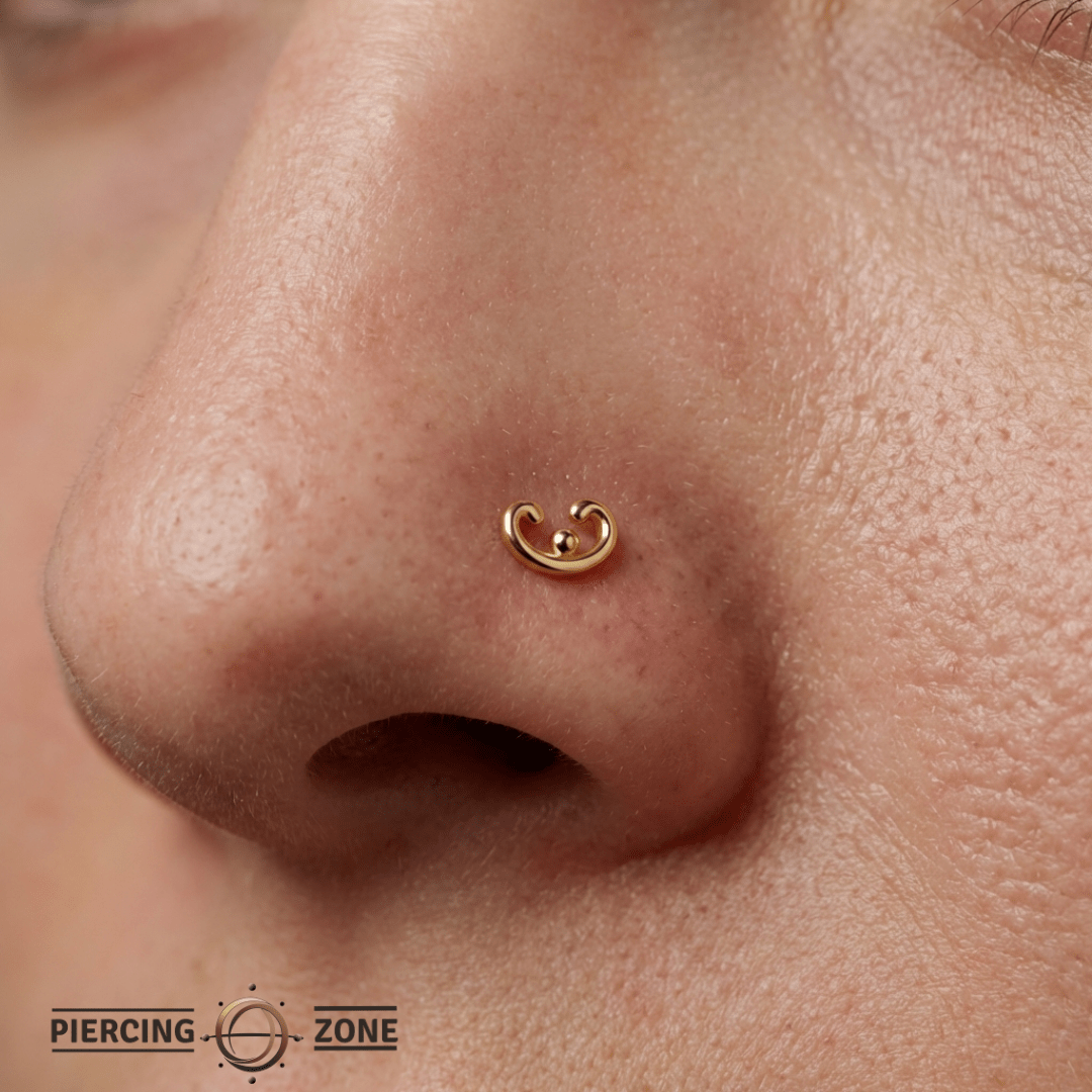 Kari – 14K Gold Threadless/Threaded End - piercing - zone.com