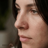Kari – 14K Gold Threadless/Threaded End - piercing - zone.com