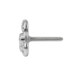 Karma - 14K Gold Stone Threadless/Threaded End - piercing - zone.com