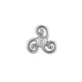 Karma - 14K Gold Stone Threadless/Threaded End