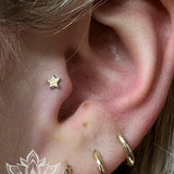 Starstruck – Etched Gold Threadless End