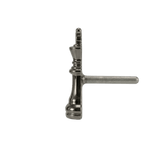 King Chess Piece – 14K Gold Threadless/Threaded End - piercing - zone.com